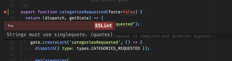 using eslint to improve team productivity and happiness eslint atom